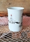 Preview: Tasse / Kaffeebecher Leuchtturm ca. 10 x Ø 8 cm