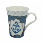 Preview: Tasse / Kaffeebecher Anker ca. 10,5 x Ø 9 cm