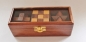 Preview: 3 Knobelspiele in einer Box mit Glasdeckel ca. 17,5 x 6,5 x 6 cm