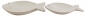 Preview: 2 Schalen Fisch ca. 20 x 12 x 2 & 24 x 15 x 2,5 cm