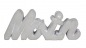 Preview: Schriftzug Moin Beton ca. 22 x 9 cm