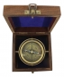 Preview: Kompass Ø: 6 cm in Holzbox ca. 11 x 11 x 7,5 cm