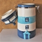 Preview: Vorratsdose Leuchtturm mit Bügelverschluß ca. Ø: 13 cm x 30 cm