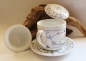 Preview: Kräuterteetasse Indisch Blau "Friesische Teetasse" 4-teilig