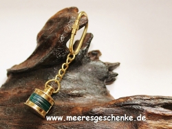 Schlüsselanhänger maritim Steuerbordlampe 9,5 cm