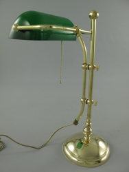 Banker-Lampe grün ca. 45 x 34 x 16 cm