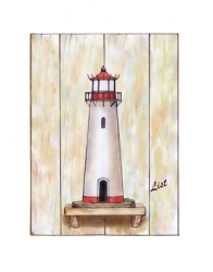 Bild Leuchtturm List Ost ca. 33 x 44 cm