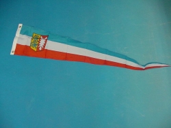 Wimpel-Flagge / Fahne Schleswig-Holstein ca. 28 x 148 cm