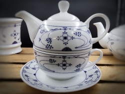 Tea for one Indisch Blau