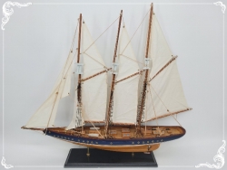 Segler Segel-Yacht  76 x 66 cm