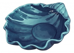 Schale Muschel ca. 21x 18 x 8,5 cm