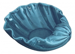 Schale Muschel ca. 21x 18 x 8,5 cm