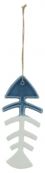 Hängender Grätenfisch ca. 9 x 19,5 x 0,5 cm