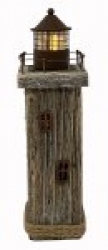 Leuchtturm Shabby-Look ca. 7,5 x7,5 x 26,5 cm