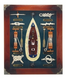 Knotentafel ca. 32 x 38 cm