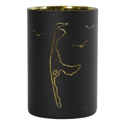 Beton Windlicht Sylt Ø 12 x 12 cm