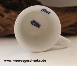 Espressotasse Indisch Blau Ebbe & Flut Ø  5 x 5 cm von JL