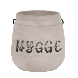 Beton Windlicht Sylt Ø 12 x 12 cm