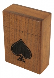 Spielkartenbox mit Karten ca. 8 x 11 x 4 cm
