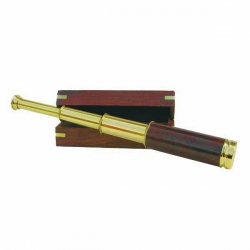 Teleskop mit Holzgriff ca. 35 cm