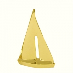 Segel-Yacht 15 x 22 cm