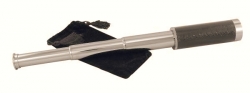 Teleskop / Fernrohr mit Beutel ca. 34 cm silber