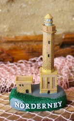 Deko-Leuchtturm Norderney ca. 10 cm