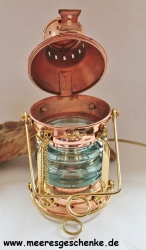 Schiffslampe als Ankerlampe elektr. ca. 24 x Ø: 12 cm