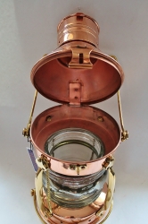 Schiffslampe als Ankerlampe elektr. ca. 32 x Ø: 15 cm