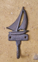 Haken maritim Segler ca. 17 x 8 x 4 cm