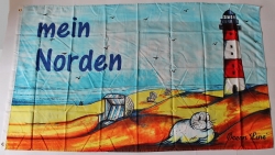 Flagge mein Norden 150 x  90 cm