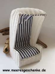 Deko-Strandkorb ca. 24 x 12 x 12 cm