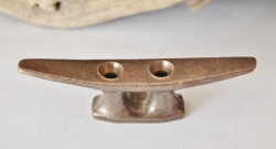 Beleg-Klampe ca. 9,5 x 2,5 x 1,5 cm Rotguß