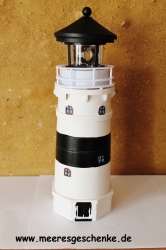 Leuchtturm Kampen Solar ca. Ø ca. 9 x 30 cm