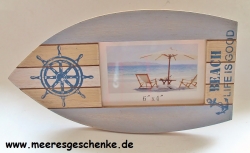 Fotorahmen /Bilderrahmen maritim ca. 31 x 17 cm