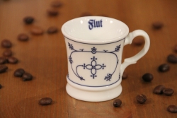 Espressotasse Indisch Blau Ebbe & Flut Ø  5 x 5 cm von JL