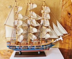 Modell Segelschiff ca. 47 x 41 cm