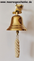 Klassische Schiffsglocke als Wandglocke Ø: 7,5 cm