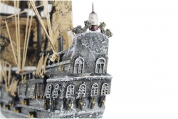Schiffsmodell Piratenschiff ca. 50 x 56 cm