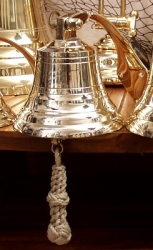 XXL Premium Schiffsglocke als Wandglocke  Ø: 30 cm