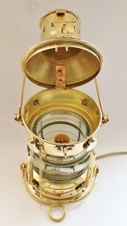 Schiffslampe als Ankerlampe elektr. ca. 32 x Ø 15 cm