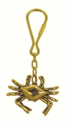 Schlüsselanhänger maritim Krabbe ca. 10 cm