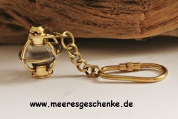 Schlüsselanhänger - Kugellampe, Messing