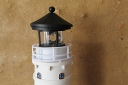 Leuchtturm Kampen Solar ca. Ø ca. 9 x 30 cm