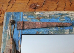 Spiegel maritim im Shabby-Look ca. 40 x 60 cm