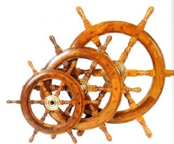 Deko Steuerrad 16" Ø: 40 cm Premium