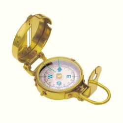 Maritimer Taschenkompass Ø: 5,5 cm ca. 2 cm hoch