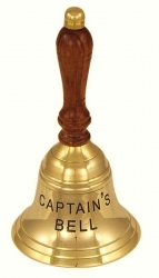 Tischglocke / Handglocke CAPTAIN'S BELL Ø: 9 cm