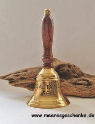Tischglocke / Handglocke CAPTAIN'S BELL Ø: 6,5cm
