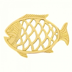 Topf-Untersetzer Fisch ca. 23 x 15 cm